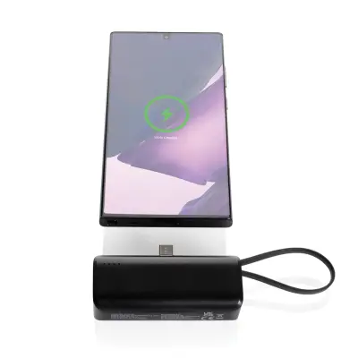 Powerlink RCS rplastic 3000 mah powerbank USB C connector - Immagine 2