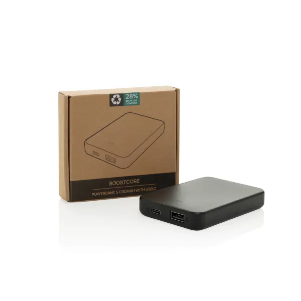 Boostcore RCS recycled plastic powerbank 5.000mAh - Immagine 2