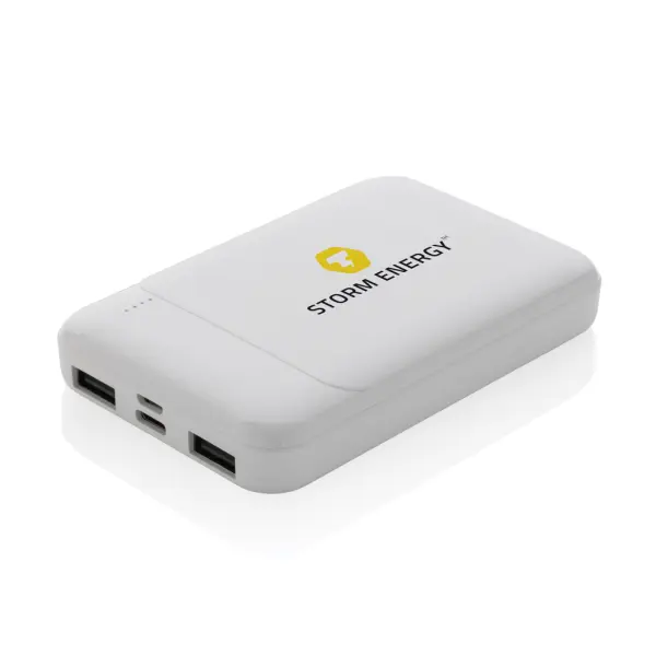 Powerbank da 5.000 mAh in plastica riciclata RCS - Immagine 19