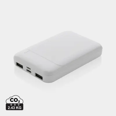 Powerbank da 5.000 mAh in plastica riciclata RCS - Immagine 11