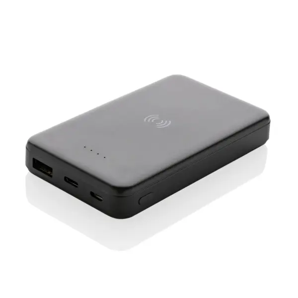 Powerbank wireless 5W da 5.000 mAh in plastica riciclata RCS - Immagine 5
