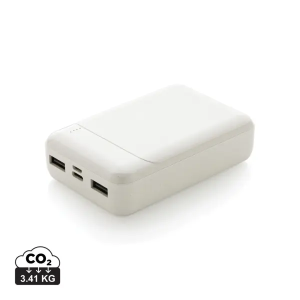 Powerbank da 10.000 mAh in plastica riciclata RCS - Immagine 15