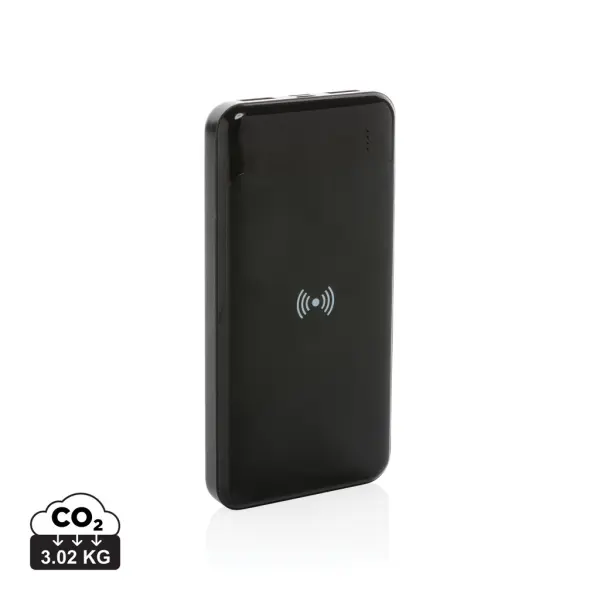 Powerbank wireless in plastica riciclata RCS - Immagine 1