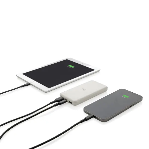 Powerbank wireless in plastica riciclata RCS - Immagine 16