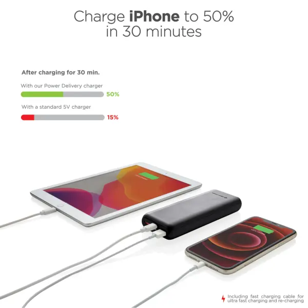 Powerbank 20.000mAh con PD Urban Vitamin Pasadena - Immagine 5