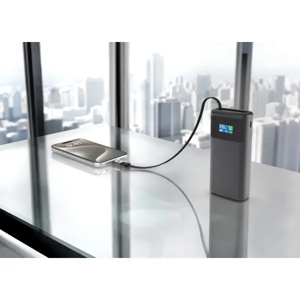 Powerbank 10000 mAh Quantum PD 45W RCS con schermo - Immagine 12