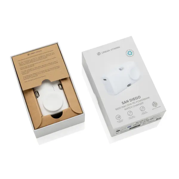 Powerbank 20W PD Urban Vitamin San Diego in rPlastica RCS - Immagine 20