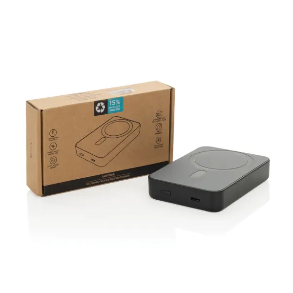 Amporia RCS recycled plastic 10.000mAh magnetic - Immagine 3