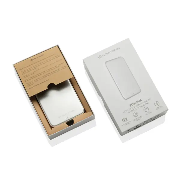 Powerbank URBAN VITAMIN POMONA personalizzata 5000 mAh Qi2.2 25W - Immagine 11