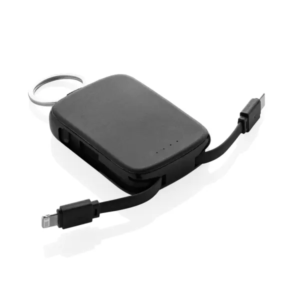 Portachiavi in plastica NE XO con powerbank 2000 mAh personalizzabile - Immagine 4