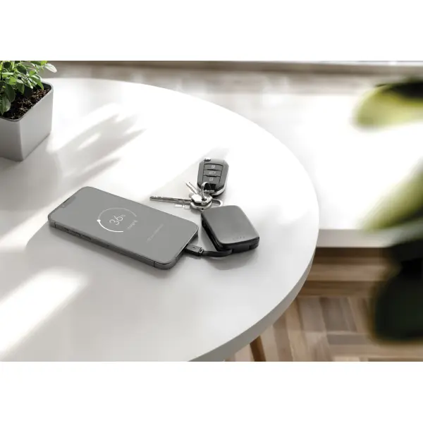 Portachiavi in plastica NE XO con powerbank 2000 mAh personalizzabile - Immagine 10