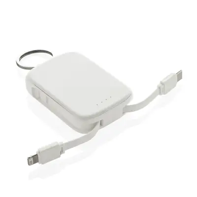 Portachiavi in plastica NE XO con powerbank 2000 mAh personalizzabile - Immagine 13
