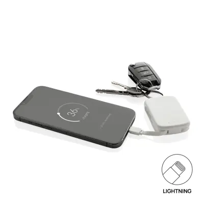 Portachiavi in plastica NE XO con powerbank 2000 mAh personalizzabile - Immagine 14