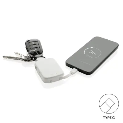 Portachiavi in plastica NE XO con powerbank 2000 mAh personalizzabile - Immagine 15