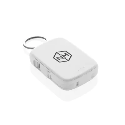 Portachiavi in plastica NE XO con powerbank 2000 mAh personalizzabile - Immagine 18