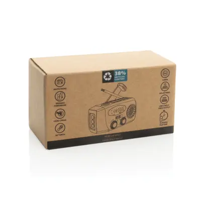 RescueWave RCS recycled plastic emergency radio - Immagine 3