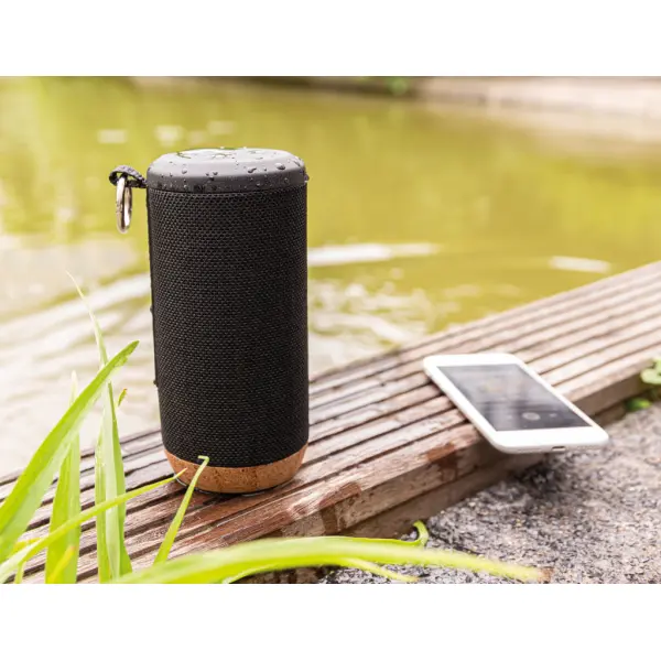 Baia 10W wireless speaker, cork - Immagine 10