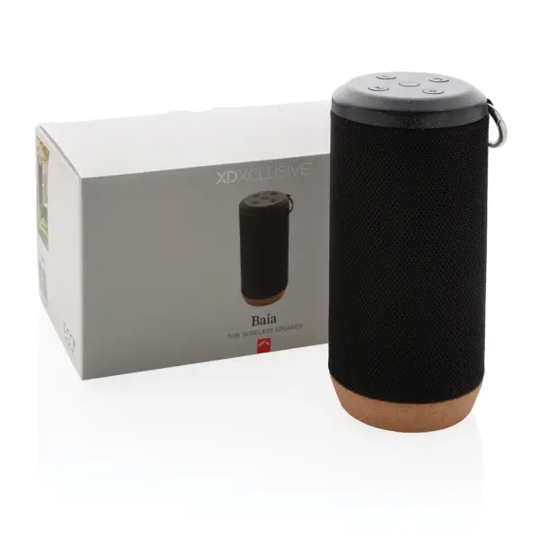 Baia 10W wireless speaker, cork - Immagine 1