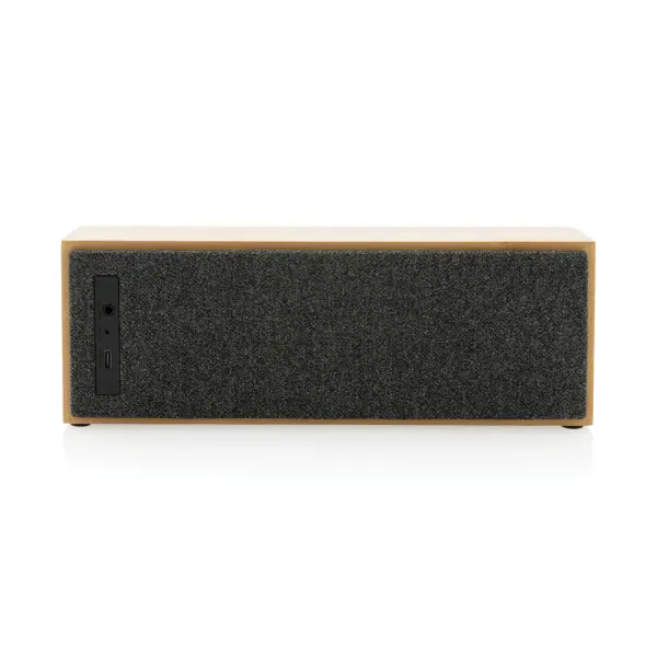 Speaker wireless 10W Wynn in bambù - Immagine 4