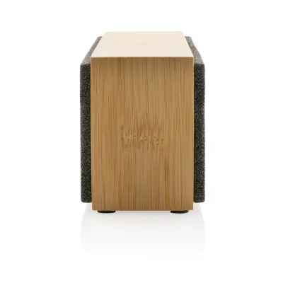 Speaker wireless 10W Wynn in bambù - Immagine 5