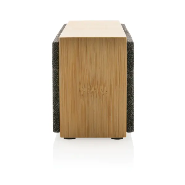 Speaker wireless 10W Wynn in bambù - Immagine 5