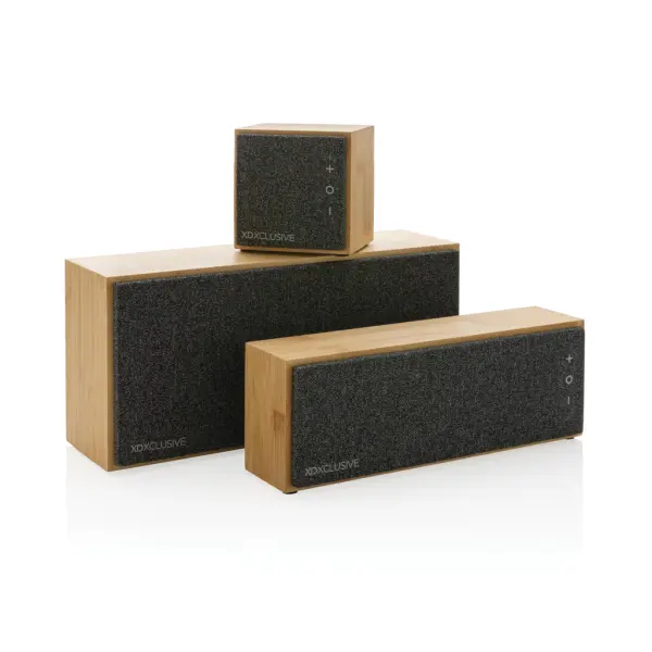 Speaker wireless 10W Wynn in bambù - Immagine 9