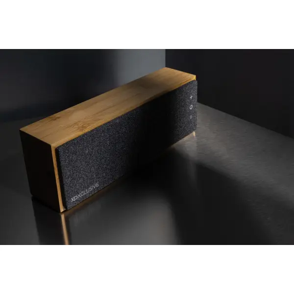 Speaker wireless 10W Wynn in bambù - Immagine 10