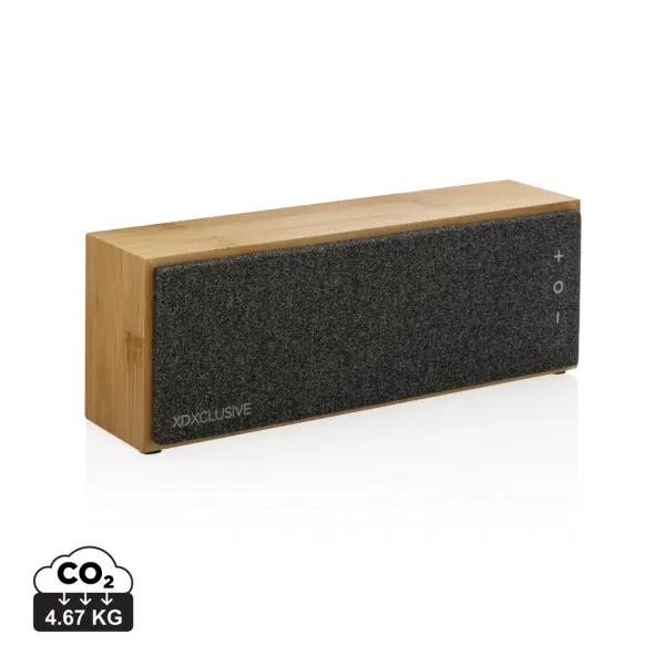 Speaker wireless 10W Wynn in bambù - Immagine 1