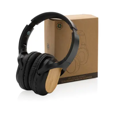 Cuffie wireless pieghevoli Elite RCS in bambù - Immagine 9