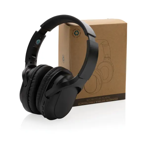Cuffie wireless pieghevoli Elite in plastica riciclata RCS - Immagine 7
