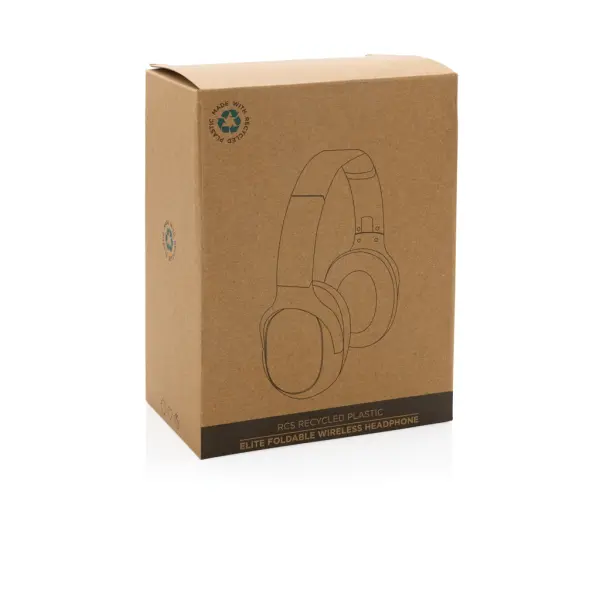 Cuffie wireless pieghevoli Elite in plastica riciclata RCS - Immagine 8