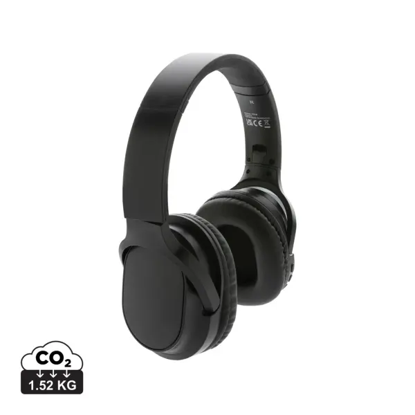 Cuffie wireless pieghevoli Elite in plastica riciclata RCS - Immagine 1