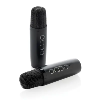 Singvibe RCS recycled plastic karaoke set with double mic - Immagine 8