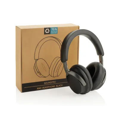 Soundpro RCS recycled plastic ANC headphone - Immagine 3