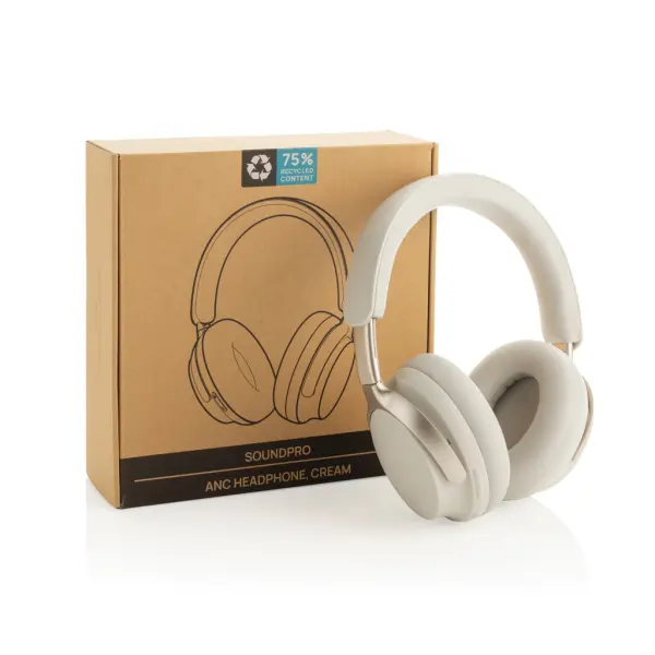 Soundpro RCS recycled plastic ANC headphone - Immagine 11