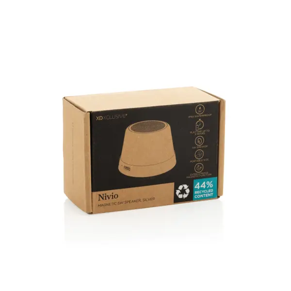 Speaker 5W magnetico NIVIO in alluminio RCS personalizzabile IPX4 - Immagine 18