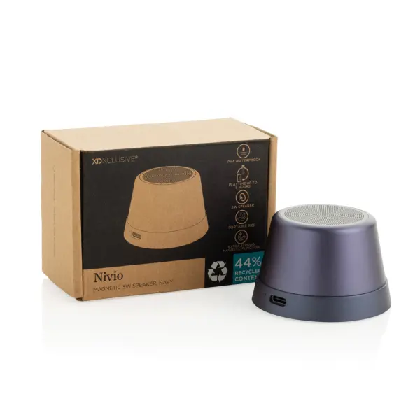 Speaker 5W magnetico NIVIO in alluminio RCS personalizzabile IPX4 - Immagine 33
