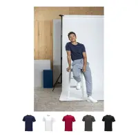 T-shirt AZURITE uomo in tessuto organico 160 g/m² personalizzabile