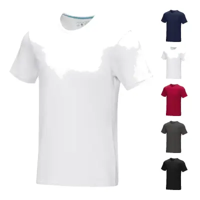 T-shirt AZURITE uomo in tessuto organico 160 g/m² personalizzabile - Immagine 1