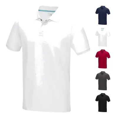 Polo organica GRAPHITE con stampa del tuo logo - Immagine 1