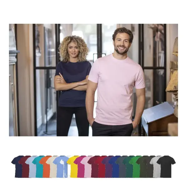 T-shirt uomo NANAIMO personalizzata in cotone 160 g/m² - Immagine 1