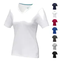 T-shirt donna KAWARTHA in cotone organico 200 g/m² con stampa