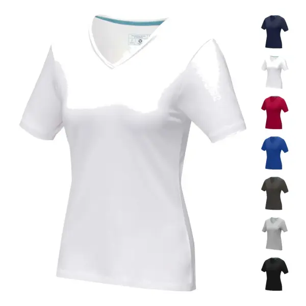 T-shirt donna KAWARTHA in cotone organico 200 g/m² con stampa - Immagine 1