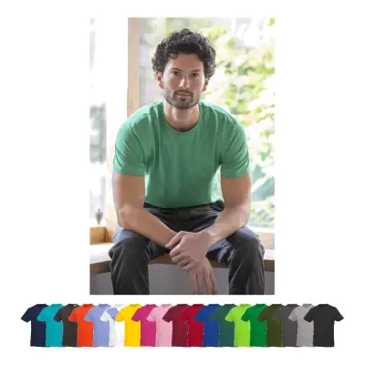 T-shirt uomo HEROS promozionale 150 g/m² cotone morbido - Immagine 1