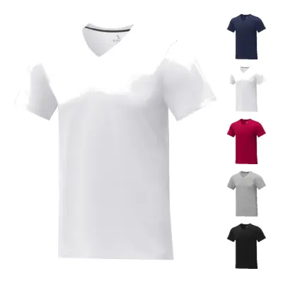 T-shirt SOMOTO da uomo con scollo a V, 160 g/m² personalizzabile - Immagine 1