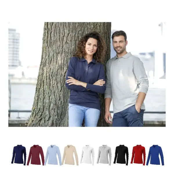 Polo da donna CALGARY 180 g/m² personalizzata con logo - Immagine 1