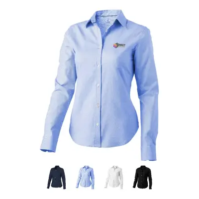 Camicia oxford a manica lunga da donna VAillant 142 gr - Immagine 1