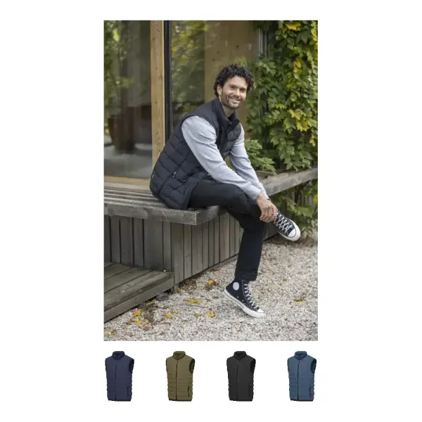 Piumino termico smanicato MACIN 750T in piuma riciclata - Immagine 1