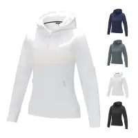 Felpa anorak con cappuccio da donna SAYAN 350 g/m² personalizzata