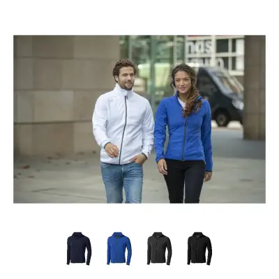 Giacca in microfleece BROSSARD promozionale con zip intera uomo